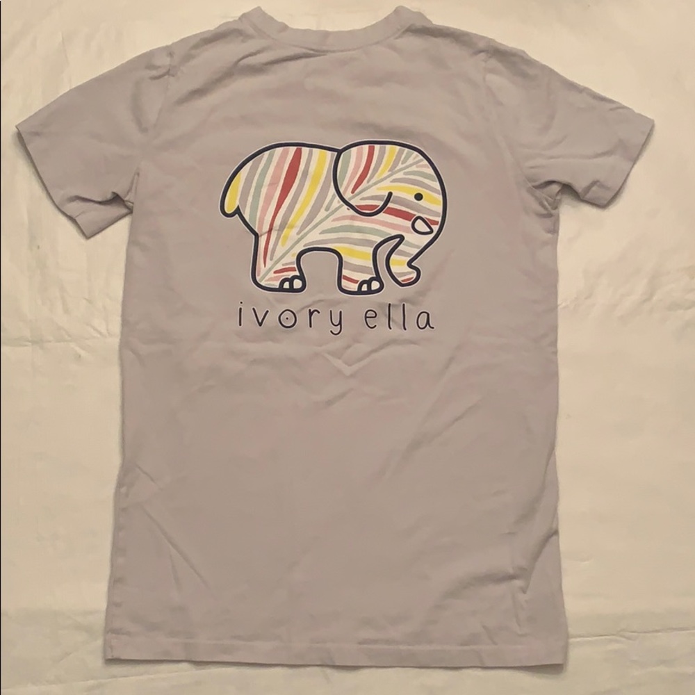 Ivory Ella tropical elephant tshirt